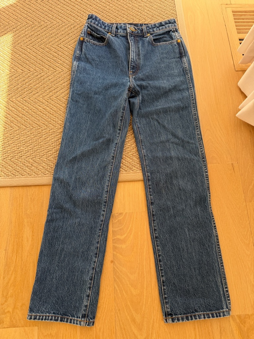 Khaite Abigail denim dark wash size 26